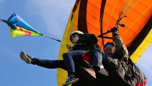 Vol biplace en parapente plaine du poitou