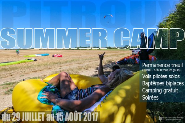 pitroux summer camp - vols solos - Baptêmes biplaces