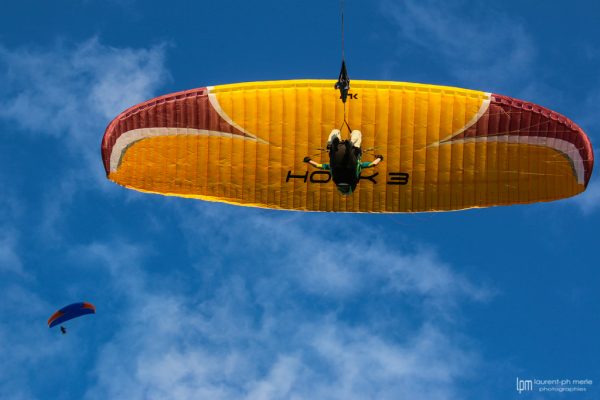 Déco parapente au treuil Jarzay