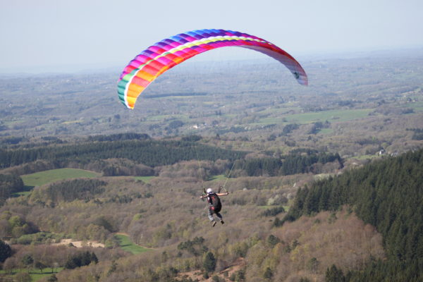 Baptiste en vol